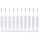 Phone Port Cleaning Brush – Spiral Nylon Bristle Micro Brush for Charging Port, Speaker Grille & USB Slot | 50-Pack, 5 Linked Strips of 10