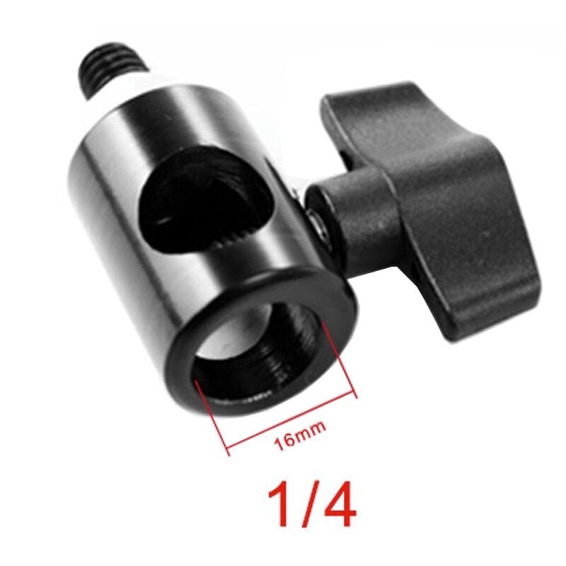 1/4" Light Stand Adapter — Universal Tripod & Flash Bracket Mount Converter for Photography Studio - HomeDIYer
