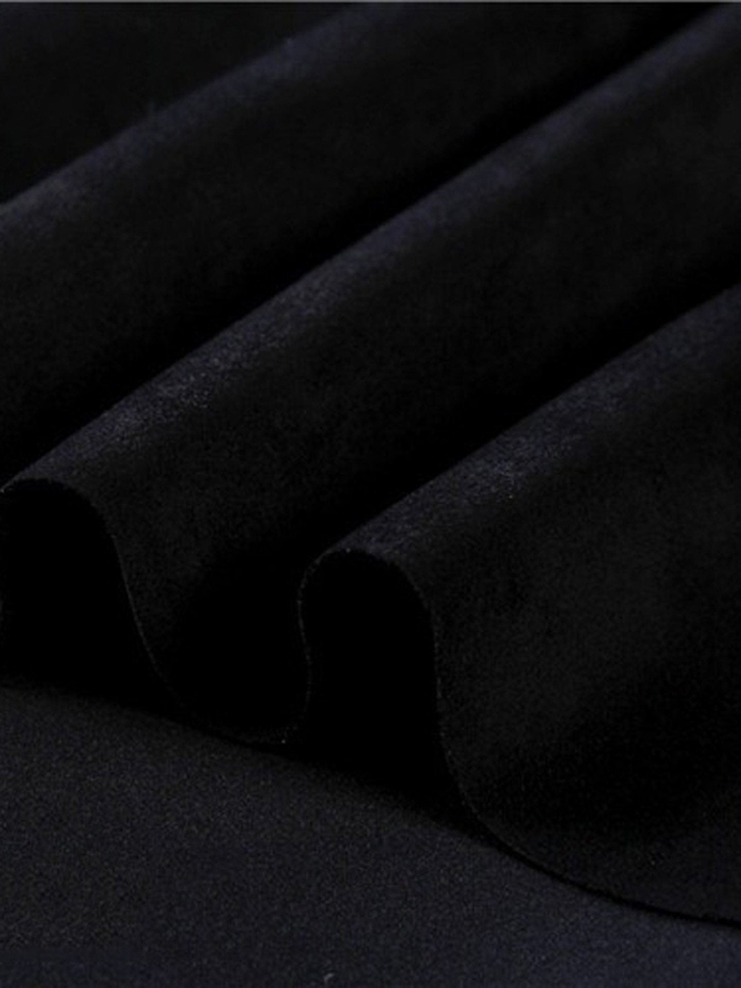 Snow Velvet 4‑Way Stretch Fabric – Black & White, for Jewelry Displays & DIY