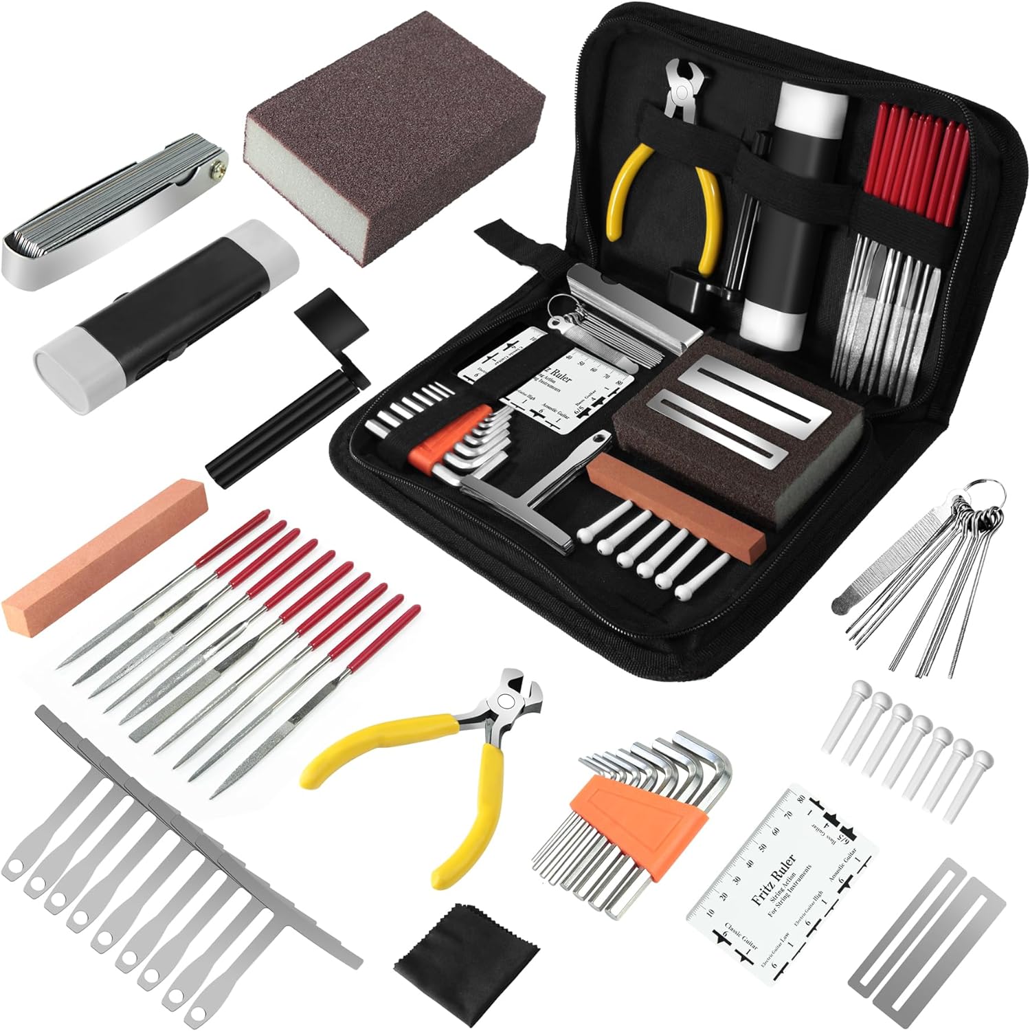 Guitar Repair Tool Kit 11–99 Piece Complete Maintenance Set | HomeDIYer