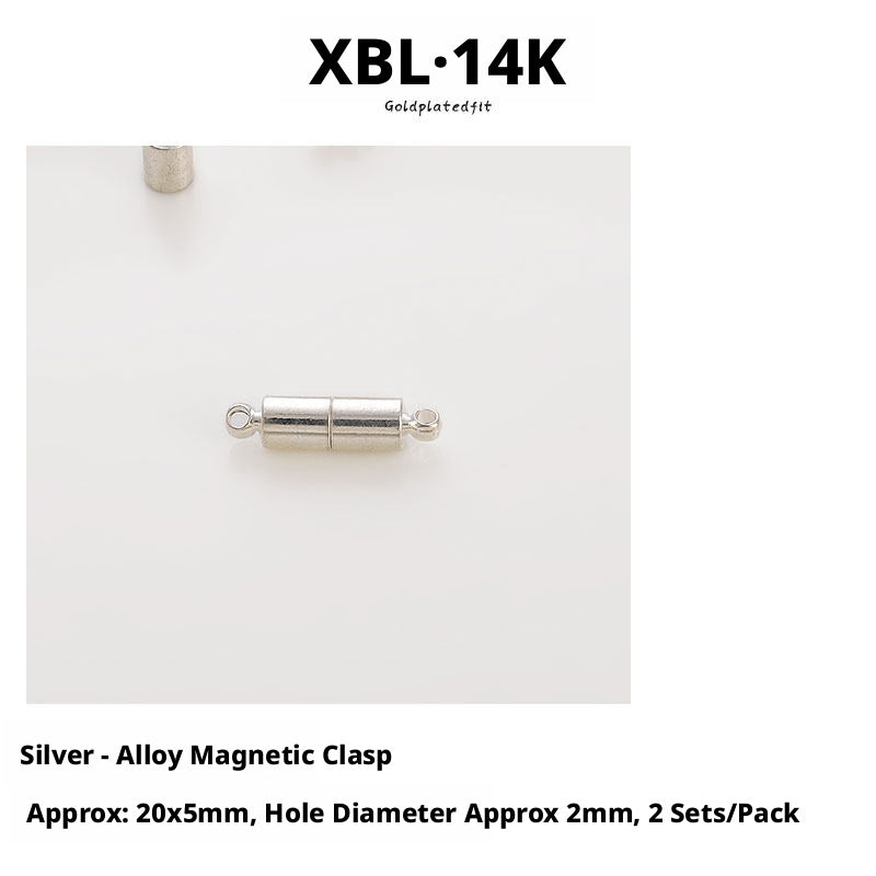 Magnetic Clasps for Jewelry Making – Strong, Gold Plated, DIY Buckles