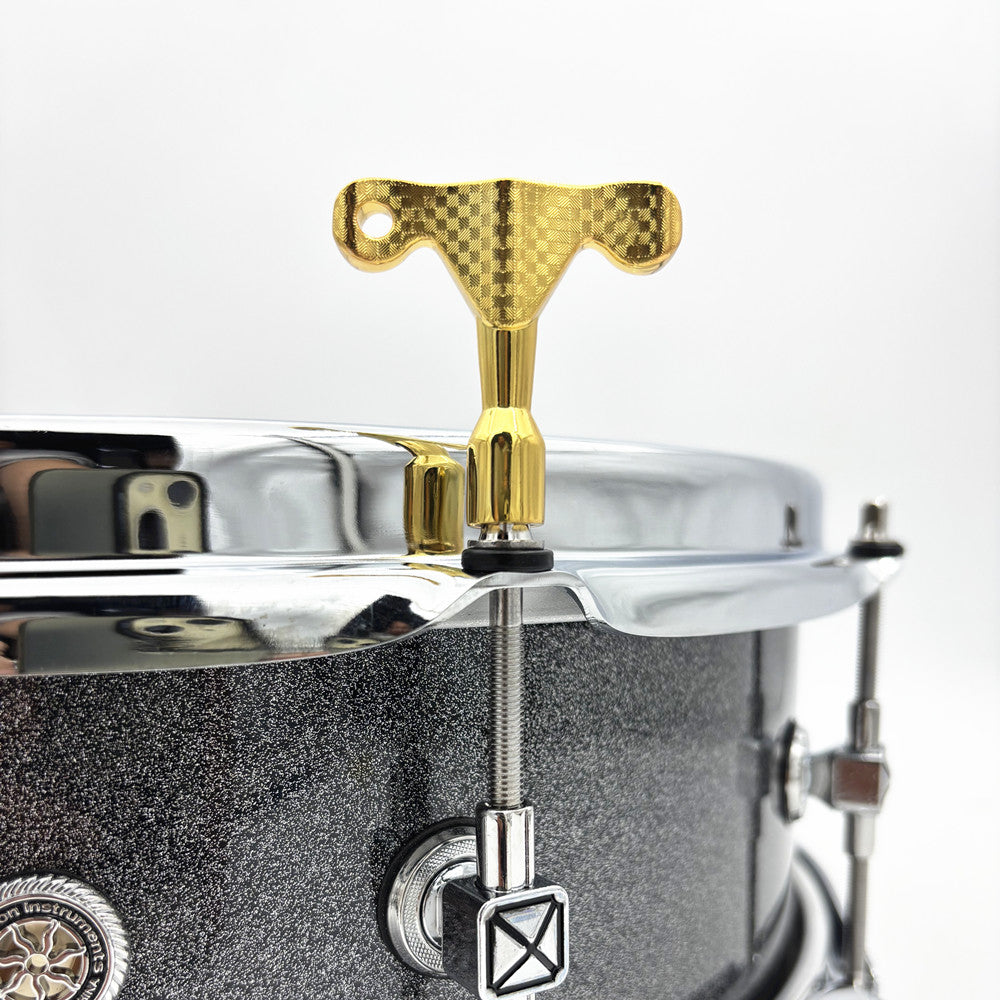 PDH Zinc Alloy Drum Key – Universal Tuning Wrench for Acoustic Drums, Keychain Hole, Power Tool Compatible