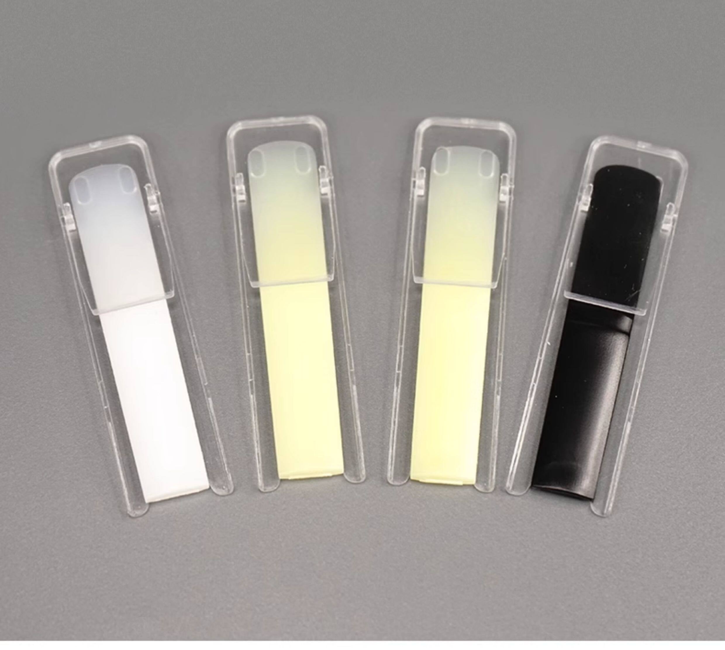 Resin Saxophone & Clarinet Reeds – 1.5 / 2.0 / 2.5 / 3.0 – Single or 4‑Pack (Alto, Tenor, Soprano, Clarinet)
