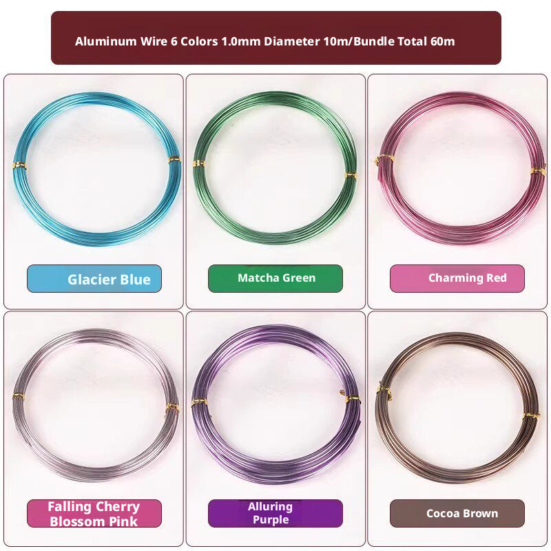 100m Color‑Retaining Copper Wire – DIY Wire Wrapping & Flower Making
