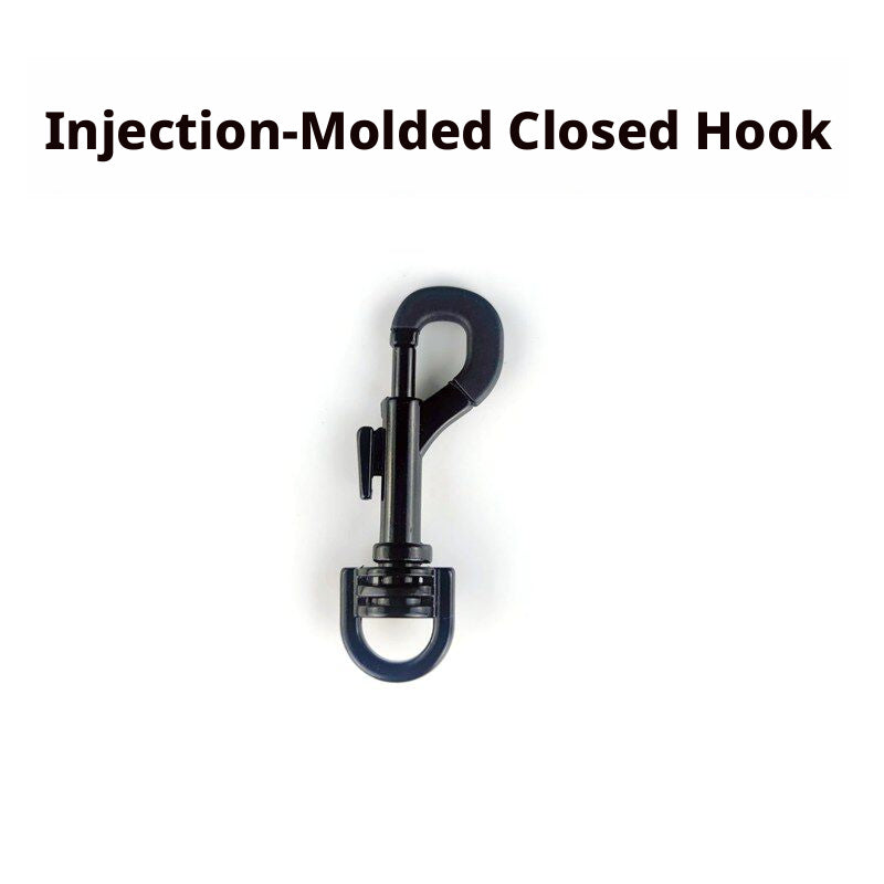 Saxophone Strap Hardware Set – Swallow Cross Bar, 5‑Hole Buckle & Metal Hook (Gold or Black)