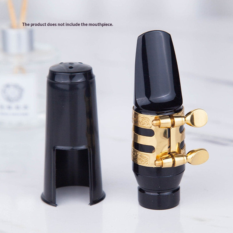 Feather flat E flat alto saxophone flute head clamp accessories metal tenor tenor clip flute head cap