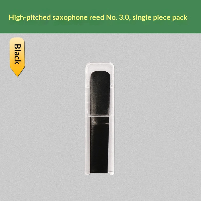 Resin Saxophone & Clarinet Reeds – 1.5 / 2.0 / 2.5 / 3.0 – Single or 4‑Pack (Alto, Tenor, Soprano, Clarinet)