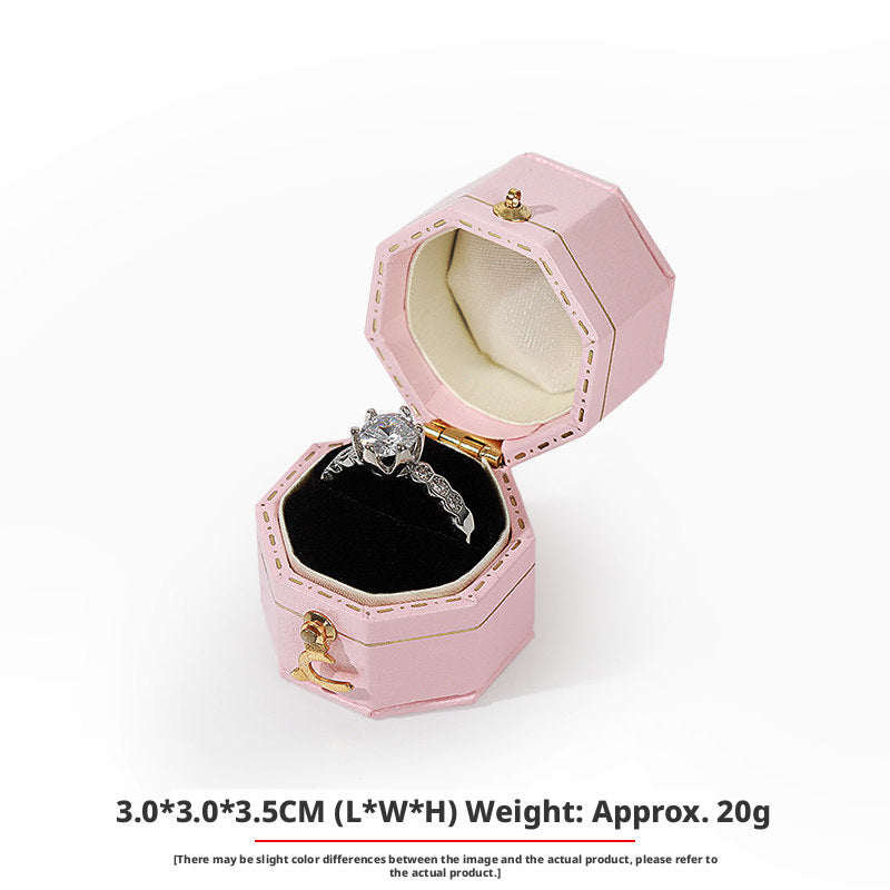 Vintage Mini Ring Box – Proposal, Wedding & Jewelry Photography Prop