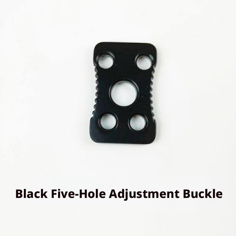 Saxophone Strap Hardware Set – Swallow Cross Bar, 5‑Hole Buckle & Metal Hook (Gold or Black)