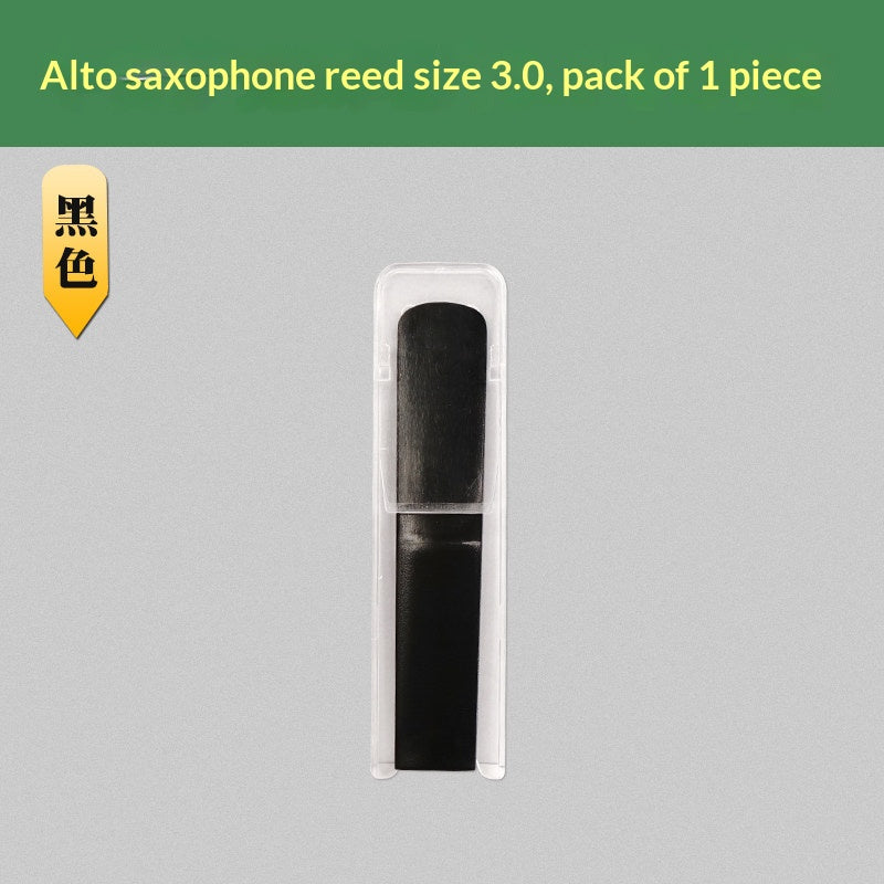 Resin Saxophone & Clarinet Reeds – 1.5 / 2.0 / 2.5 / 3.0 – Single or 4‑Pack (Alto, Tenor, Soprano, Clarinet)