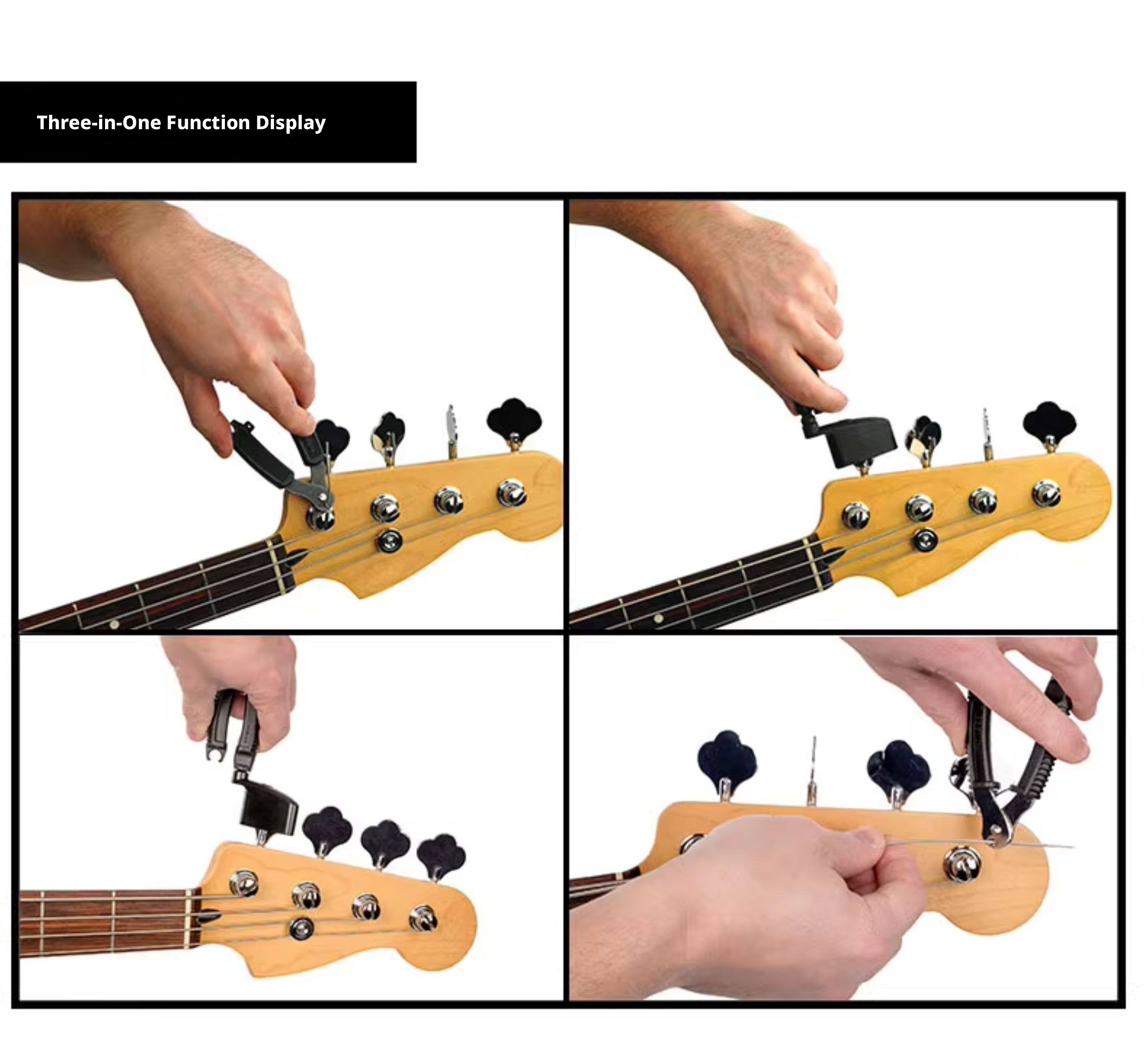 D’Addario Guitar & Bass String Change Tools – Winder, Cutter, Bridge Pin Puller & Multi‑Tool (DP0002, PW‑GBMT‑01 etc.)