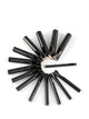 Black Flat Punch Set – Rectangular Hole Punches for Belts, Straps & Leathercraft (2‑5mm × 3‑25mm)