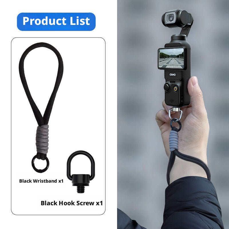 1/4" Camera Strap Screw Mount Adapter for DJI Pocket 3, Insta360 & Action Cameras - HomeDIYer