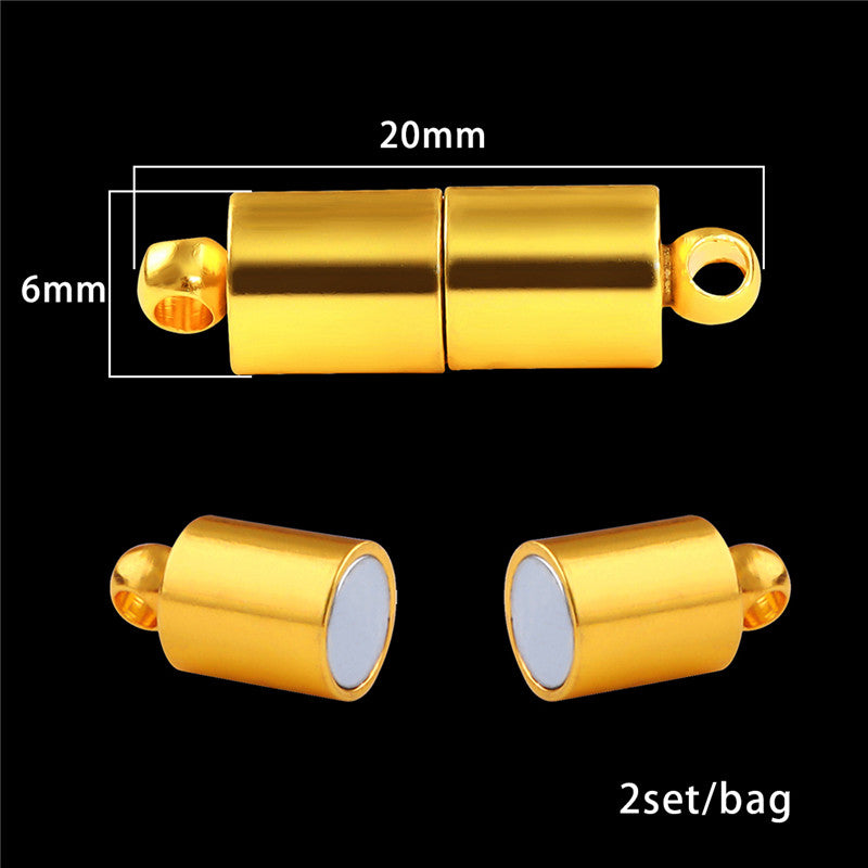 Magnetic Clasps for Jewelry Making – Strong, Gold Plated, DIY Buckles
