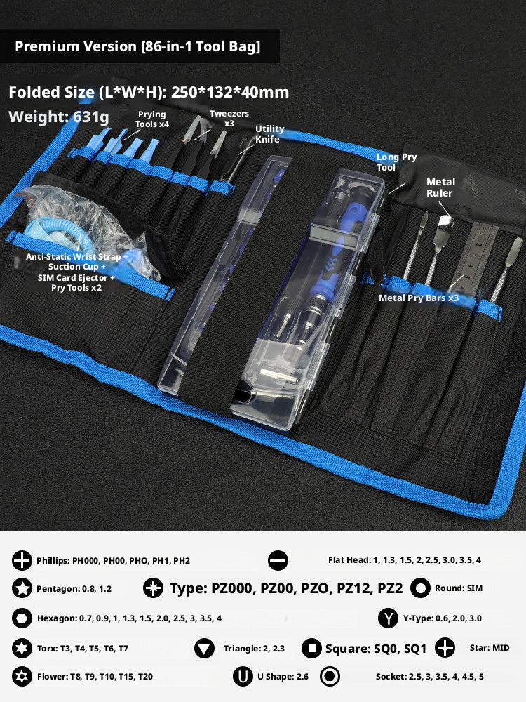 Precision Screwdriver Set – Electronics & Laptop Repair Kit (12 to 145-in-1 Options)