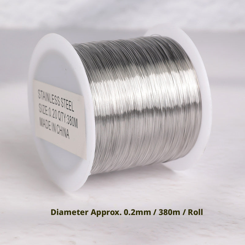 100m Color‑Retaining Copper Wire – DIY Wire Wrapping & Flower Making