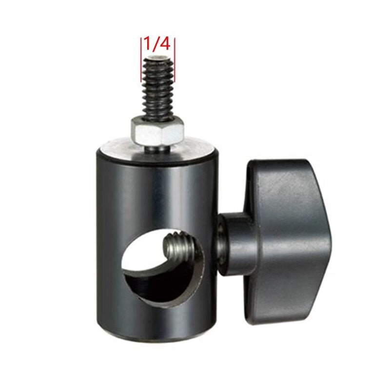 1/4" Light Stand Adapter — Universal Tripod & Flash Bracket Mount Converter for Photography Studio - HomeDIYer