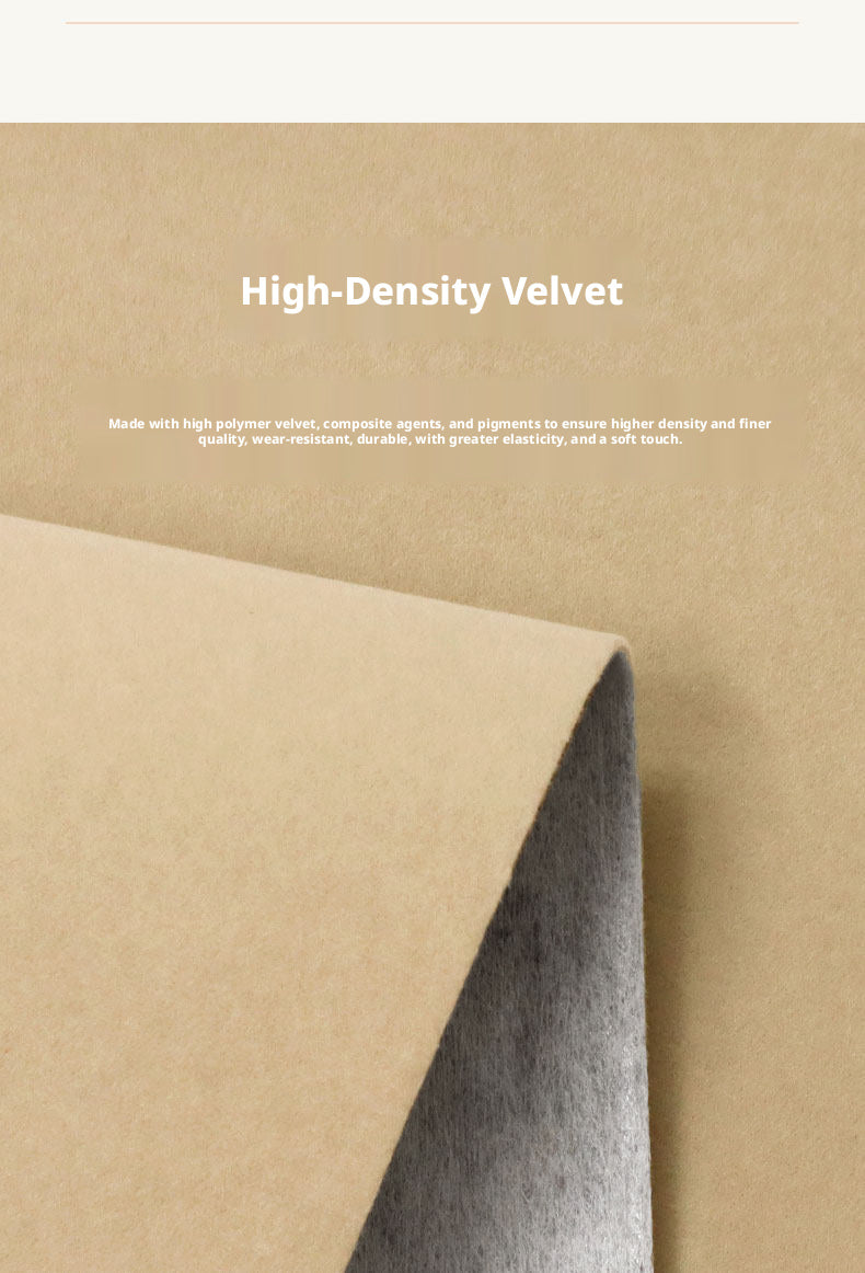 Self-Adhesive Velvet Fabric – Jewelry Box Liner, Drawer Protector, 17 Colors