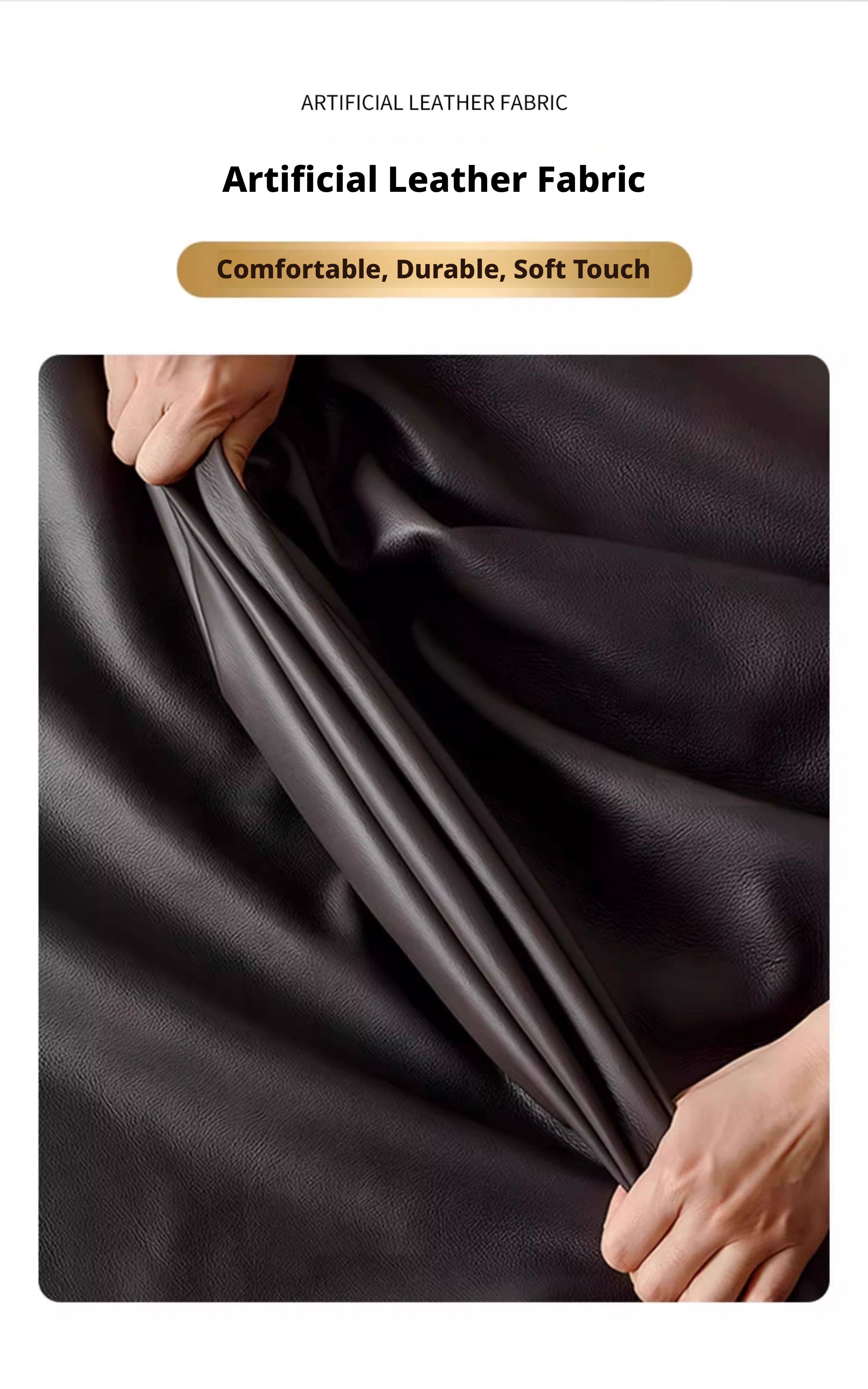 Strong Self-Adhesive Leather Repair Patch – 0.8mm Thick, Cut-to-Size for Sofa, Car Seat & Bag (Multiple Colors)