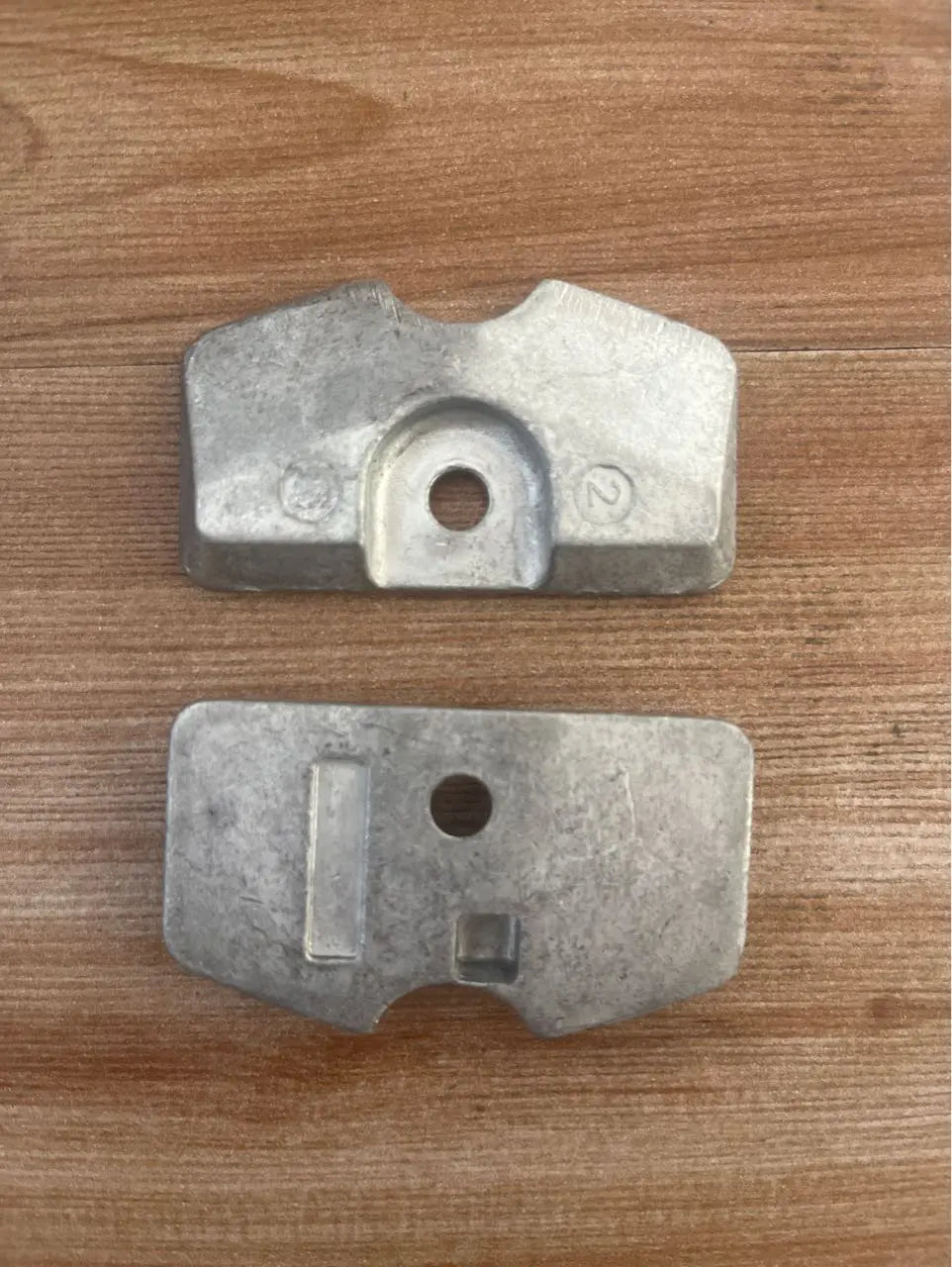 Yamaha Outboard Sacrificial Anode Zinc Block – Anti-Corrosion Trim Tab & Steering Fin for 2‑Stroke & 4‑Stroke Engines