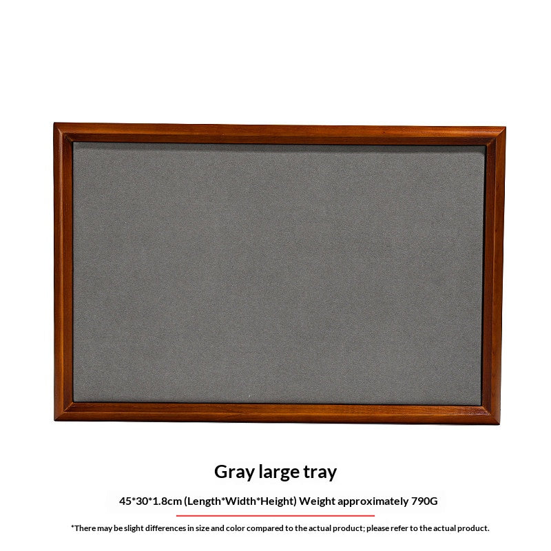 Premium Solid Wood Jewelry Display Trays for Photography & Organizing