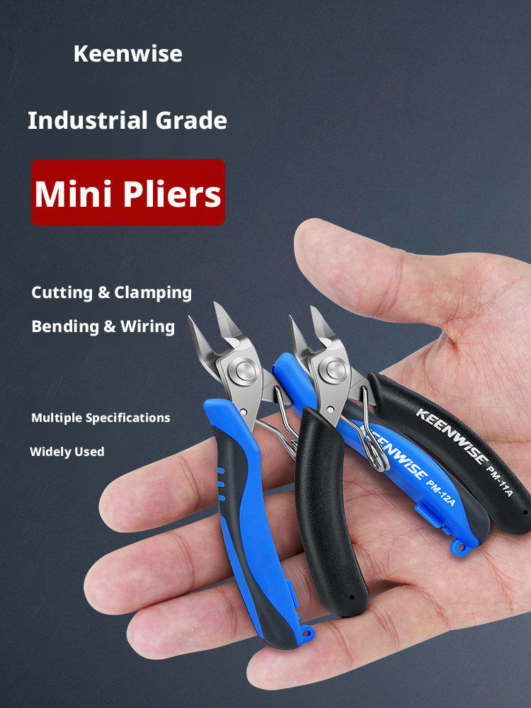 KEENWISE Mini Jewelry Pliers Set – 5 Types, 4"/4.5", Stainless Steel