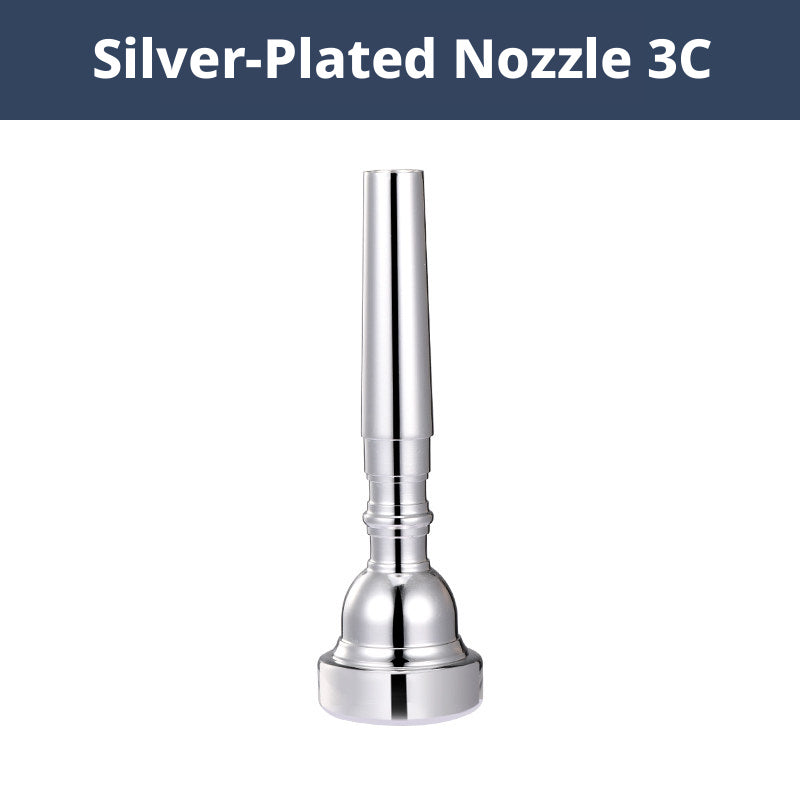 Xinbao Trumpet Mouthpiece – Silver/Gold Plated, 1C/1.5C/3C/5C/7C, Bullet Heavy Versions