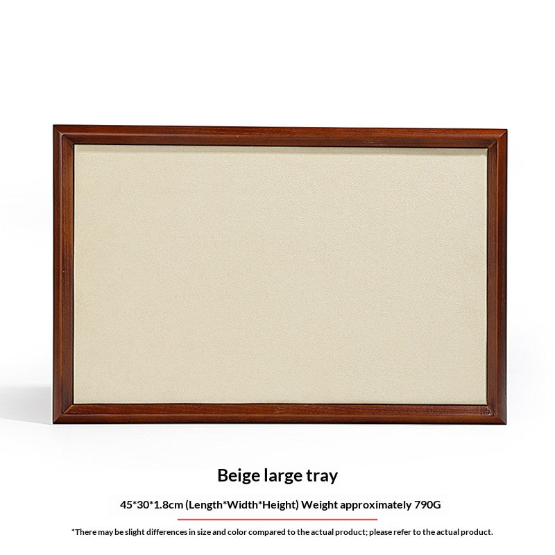 Premium Solid Wood Jewelry Display Trays for Photography & Organizing