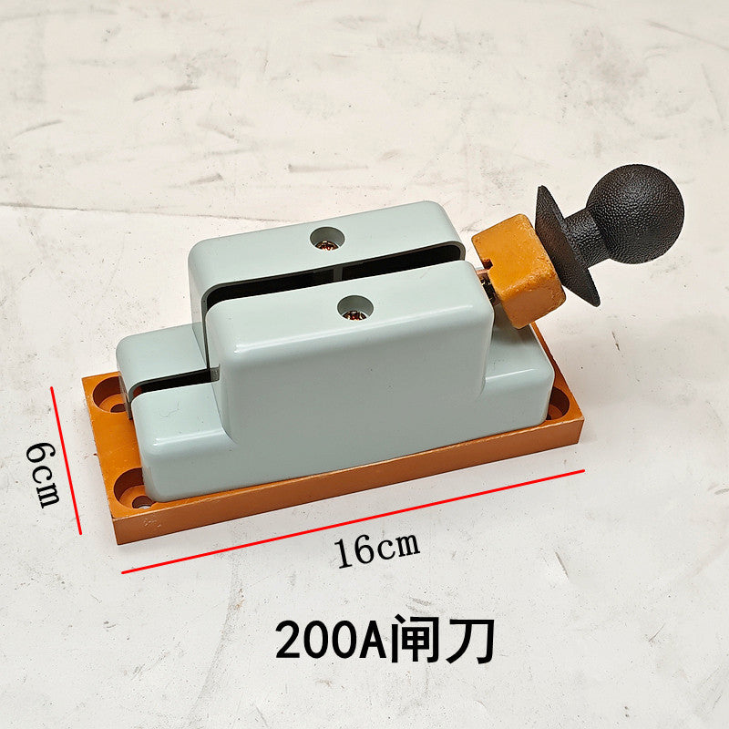Marine Knife Switch 200A / 400A — Pure Copper Battery Disconnect for Boat & Diesel Engine