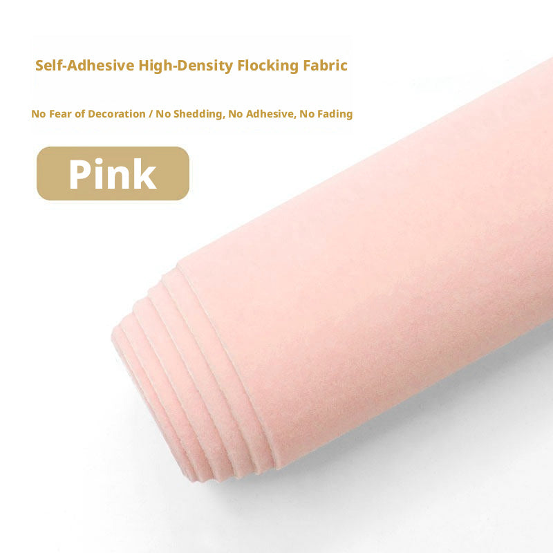 Self-Adhesive Velvet Fabric – Jewelry Box Liner, Drawer Protector, 17 Colors
