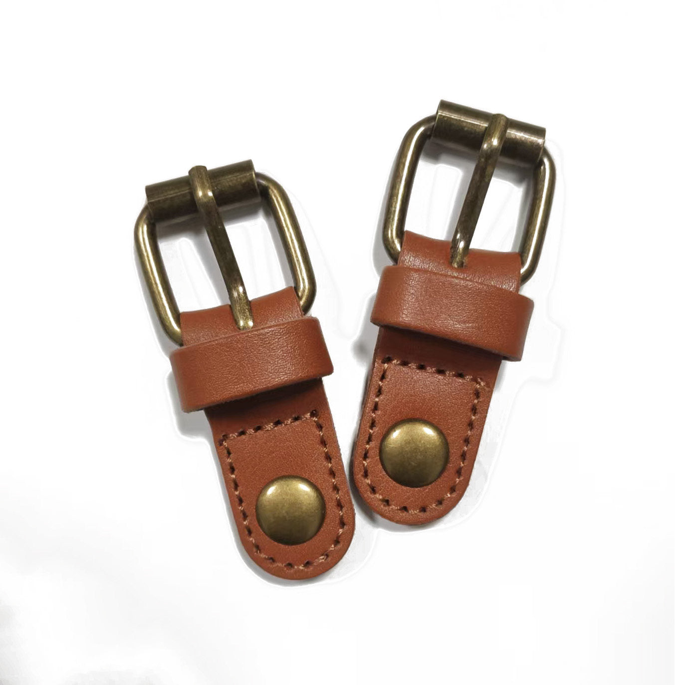 Leather Magnetic Buckle – 1.4cm / 1.8cm for Bags, Backpacks, Straps (Black, White, Brown)