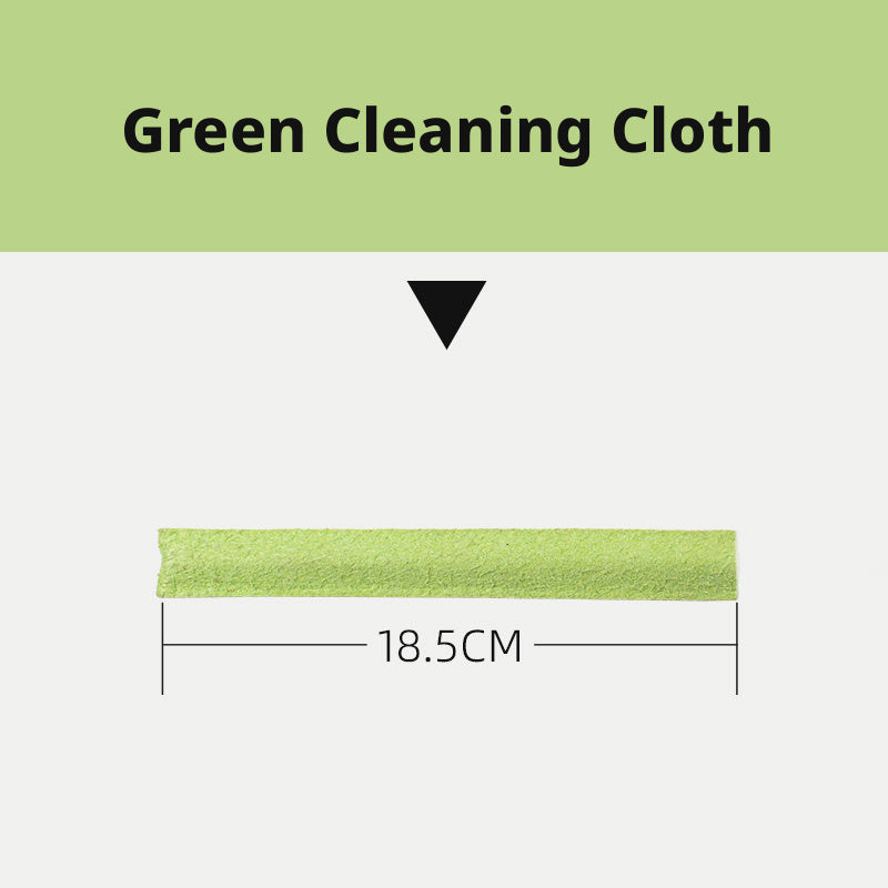 Flute Bore Cleaning Cloth & Silicone Probe Stick – Absorbent, Detachable, Multi‑Color (Green/Pink/Yellow/Blue)