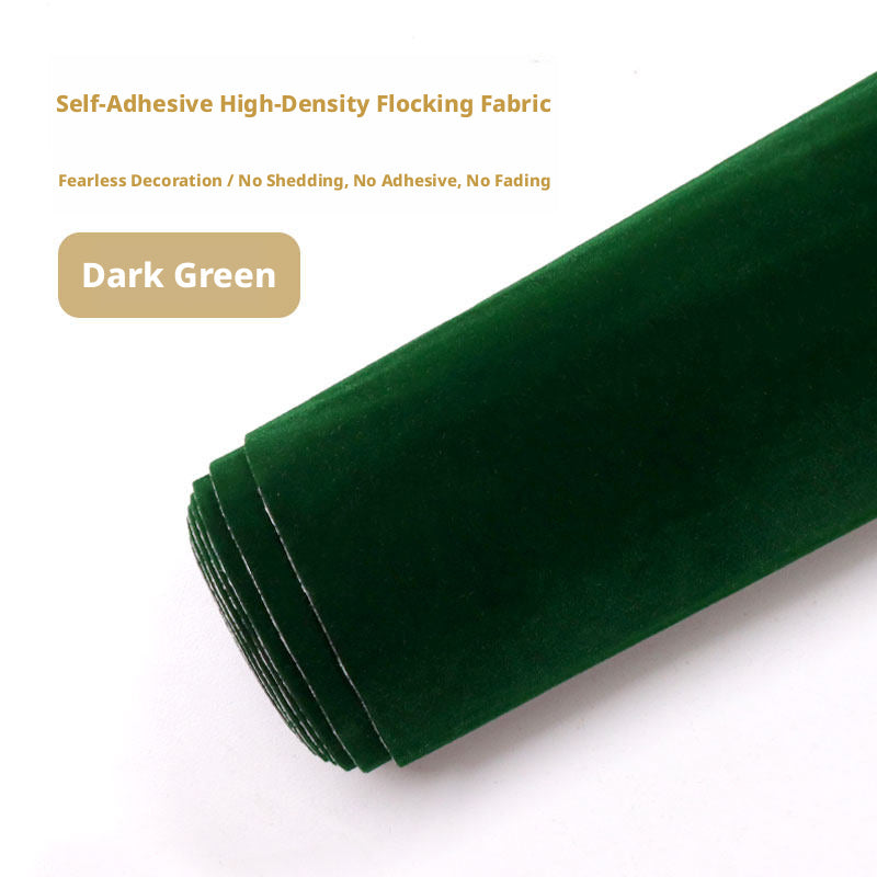Self-Adhesive Velvet Fabric – Jewelry Box Liner, Drawer Protector, 17 Colors