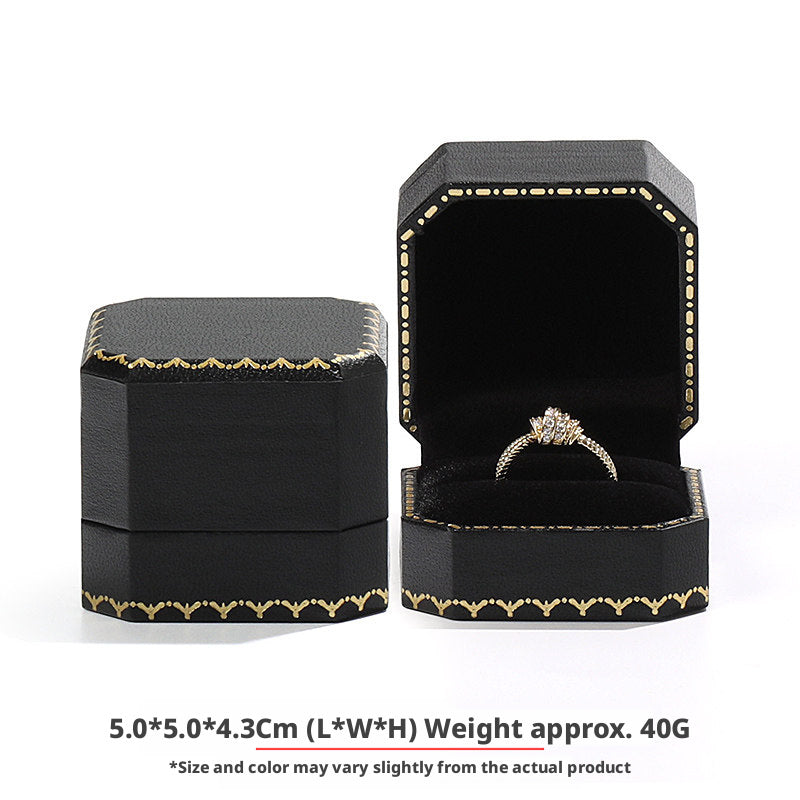 Vintage Mini Ring Box – Proposal, Wedding & Jewelry Photography Prop