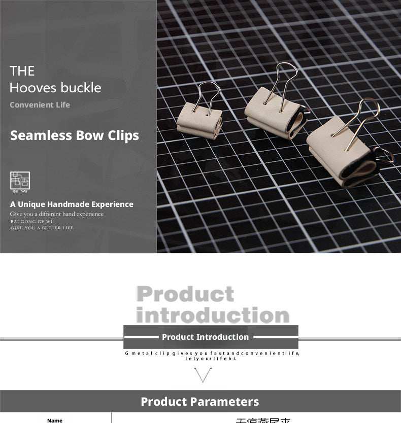Leather Dovetail Clips – No‑Mark Seamless Clips for DIY Leathercraft (19/25/32/40mm) – 12pcs per Size