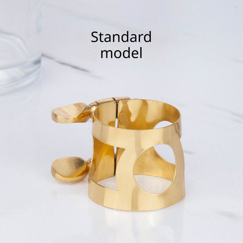 Feather flat E flat alto saxophone flute head clamp accessories metal tenor tenor clip flute head cap