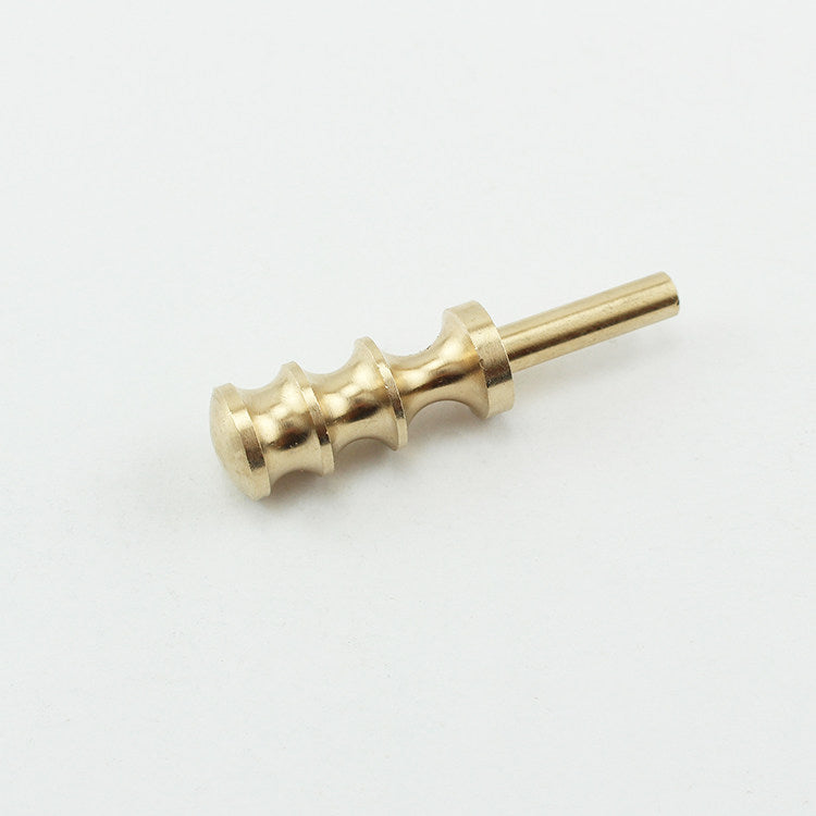 Adjustable Temperature Leather Edging Iron – Brass Tips for Edge Wax & Creasing (8 Heads Set)