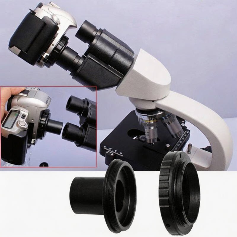 23.2mm Microscope Eyepiece Port to Canon EOS DSLR Lens Adapter — Metal Bayonet Mount - HomeDIYer