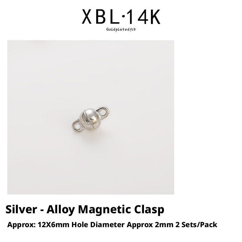 Magnetic Clasps for Jewelry Making – Strong, Gold Plated, DIY Buckles