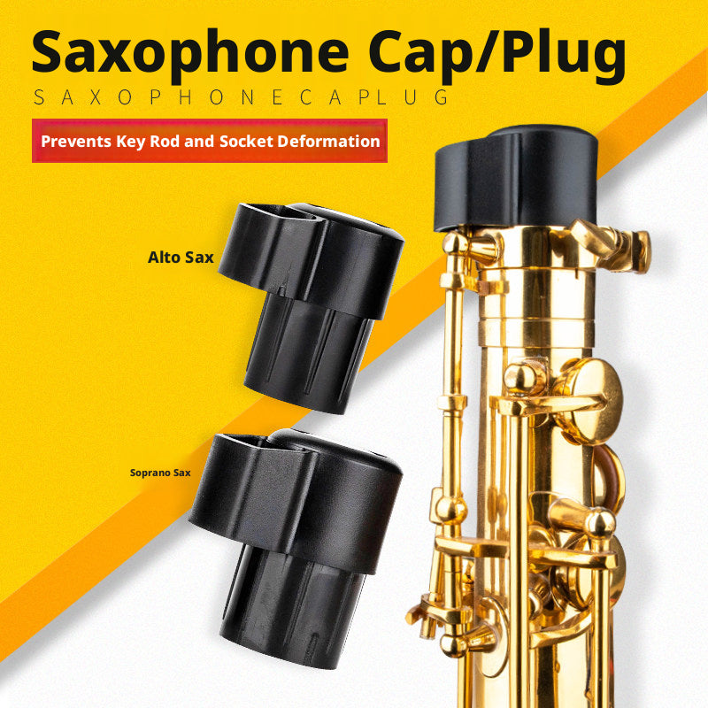 Saxophone Neck & Key Rod Protector Plug – Zhongsa for Alto/Tenor, Cisa for Soprano (Prevents Deformation)