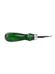 Leather - trimming trimmer leather goods making leather DIY tools manual trimming knife trimming green handle