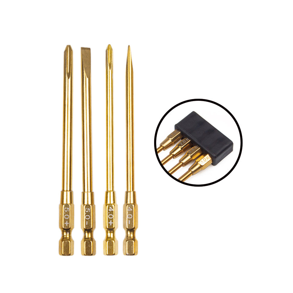 5-in-1 RC Titanium-Plated Hex & Nut Screwdriver Set – Precision Repair Tool for Boat, Car & Truck