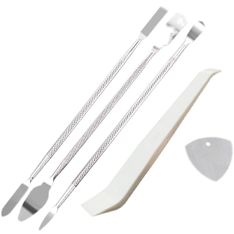 Electronics Repair Pry Tool Kit – Plastic Spudgers, Suction Cup & Metal Pry Bar for Phone, Tablet, Laptop & LCD Screen Disassembly | 1 Set Per Order - HomeDIYer