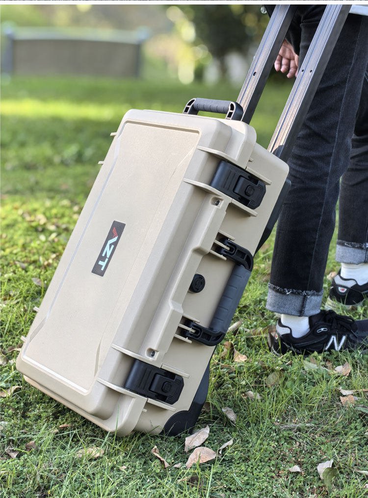 FT - 5229 IP67 Waterproof Rolling Hard Case for Camera, Drone & Aviation Equipment – 22" Carry - On with Customizable Foam Dividers - HomeDIYer