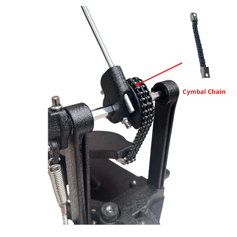Bass Drum Pedal Accessory Kit – Spring Hooks, Chains, Bearings, Hammer Parts for Drum & Jazz Pedals
