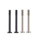 PC Case Fan Long Screws #6-32 – 30mm Phillips Round Head, Nickel-Plated Carbon Steel for 25mm Fans | Choose Color & Qty