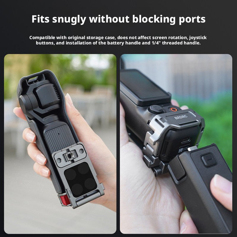 Magnetic Mount for DJI Osmo Pocket 3 & 4 – Metal Magnetic Bracket with Accessory Bundles - HomeDIYer