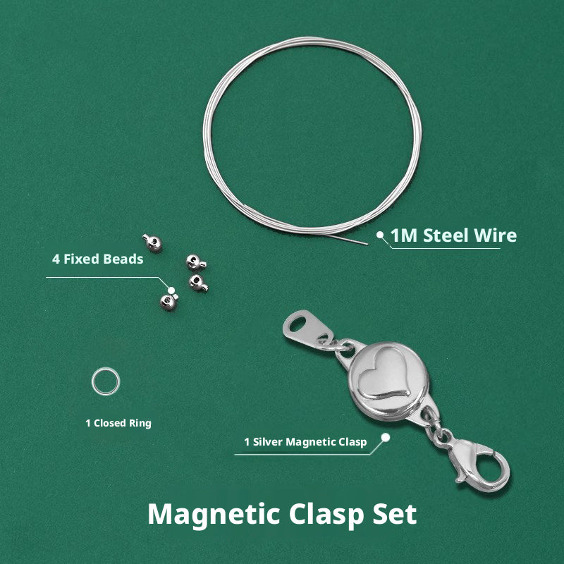 Magnetic Clasp DIY Set – Make Your Own Necklace or Bracelet