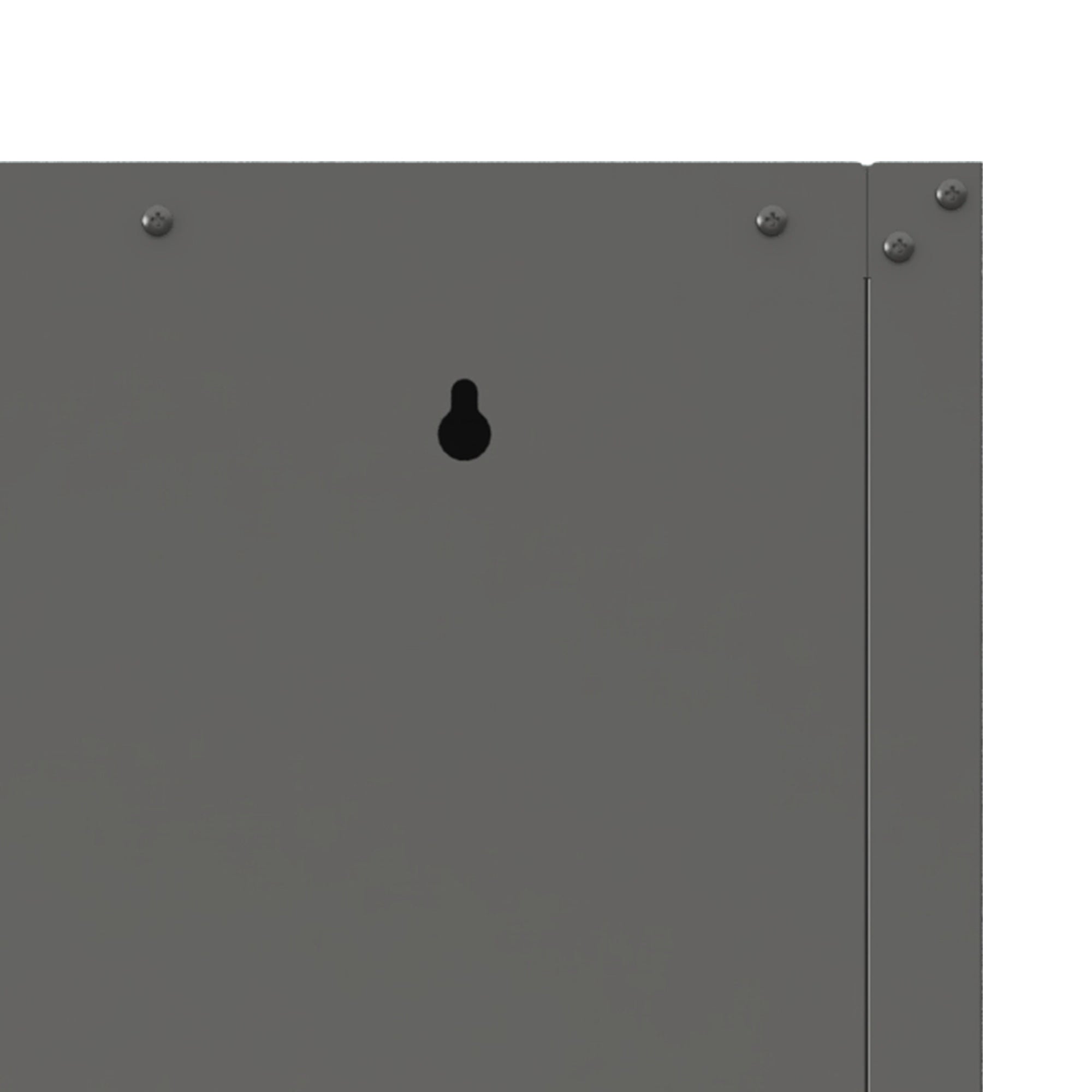 Heavy Duty Wall Mounted Tool Storage Cabinet – Steel Metal Garage Cabinet for Workshop, Assembly Required