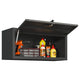 Heavy Duty Wall Mounted Tool Storage Cabinet – Steel Metal Garage Cabinet for Workshop, Assembly Required
